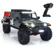 CORSSRC 1/8 RC 4WD EMO X4 Painted Off-road Leopard Vehicle 4x4 Crawler Lights