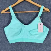 Hips & Curves City Chic Bra Womens 16D Green Soft Cup Wireless Honeydew NEW