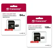 Transcend High Endurance 64GB 128GB 256GB Micro SD SDXC Dashcams Class 10 350V