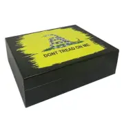 Marine "Don't tread on me" Cigar Humidor