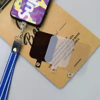 在飛比找ETMall東森購物網優惠-手機卡貼墊片軟膠夾片墊片結實適用手機殼掛飾掛繩掛鉤手環固定防