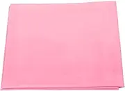 Fuwok Bed Sheet Thickened Protective Cover PVC Sheet Pad Waterproof Stain Proof Oil-Proof Mess-Proof, Premium Mattress Covers Bedspread Upholstery Dressmaking Accessories 1.3M*2.2M (Pink)