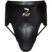 Fly Boxing Wraith Black/Gold Groin Guard