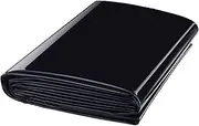 Pond Liner 3x4m 4x4m 5x8m 6x10m 10x12m Black Impermeable Pond Lining Underlay for Outdoor Ponds, Streams, Fountain and Waterfall, Garden Fish Ponds Membrane(10x10m(32.8x32.8ft))