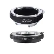 Adapter PK-CR for PENTAX K mount lens to CANON EOS RF Mount Camera