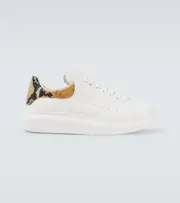 [McQueen] McQueen Oversized leather sneakers AU 9 white