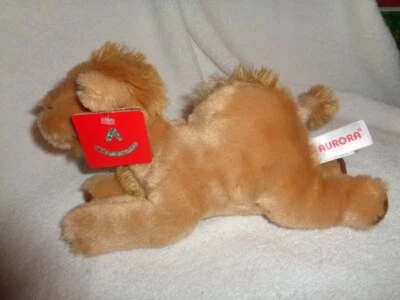 Camel 8" laying brown Sahara Plush 2017 Aurora #31726 Stuffed Animal Toy NEW