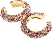 [COSMEVIVI] Unique Design c Shape Ear Bone Clips Pieces Women's Fashion Ear Cuffs Zinc Alloy Earrings for Special Occasions
