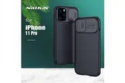 Nillkin For Apple iPhone 11 Pro Case, CamShield Series Slim Stylish Protective Case with Slide Camera Cover (Black)