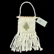 St. Nicholas Square Ester Macrame Ornament Christmas Tree Holiday NEW