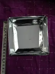 40 Silver Cardboard Box Bases