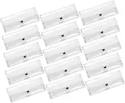 [JOINPAYA] 15pcs Transparent Glasses Case Clear Glasses Case Eyeglass Cases Glasses Cases Portable Sunglasses Case Sunglasses Holder Spectacle Case Ski Plastic