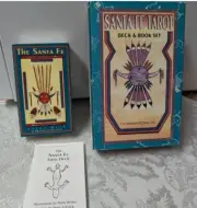 RARE SET. Santa Fe Tarot Deck & Book Holly Huber & Tracy LeCocq1995 MINT