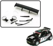 Scalextric W9032 Rear Wing Spoiler Mirror Wiper Aerial For Broad Oak Mini Cooper