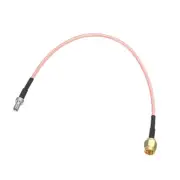 RG316 Coaxial Cables SMA Male to TS9 Male 0.65FT 50 Ohm Orange 1Pcs