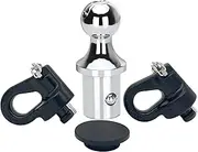 60692 Puck System Gooseneck Hitch Ball Kit Compatible with Ford F250 F350 F450 2013-2024, Compatible with Chevrolet Silverado GMC Sierra Nissan Titan XD 2016-2024 (30000 Lbs GTW/7500 Lbs VTW)