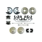 For 1978-1978 Monte Carlo Front & Rear Brake Conversion Kit The Right Stuff