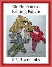 Knitting Pattern - KP217 - baby boy, girl, jacket, hat,leggings, mitts and blanket, 2 sizes