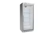 HR600G S/S Display Fridge with Glass Door