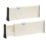 2 Packs Drawer Dividers Adjustable Division Board Expandable Organizer Wardrobe
