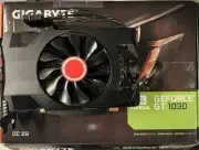 Gigabyte GeForce GT 1030 powered by Nvidia. 2GB GDDR5 memory.