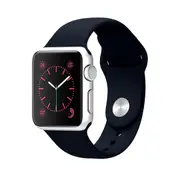ZUSLAB Apple Watch 7/6/5/4/3/2/SE Band Silicone Strap 42mm 44mm 45mm Black 140mm