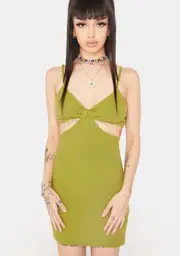 [Bailey Rose] Avocado Mini Dress