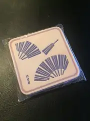 Vintage 1990’s Set Of 20 Traditional Japanese Fan Soft Paper Drink Coasters