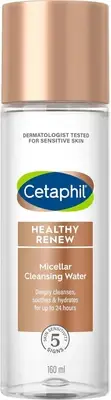 Cetaphil Healthy Renew Micellar Cleansing Water 160Ml, Make up Remover for Se...