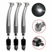 3x NSK Style Dental self E-Generator LED Turbine Handpiece 4 Hole Coupling