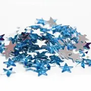 10mm Turquoise Flat Back Star Rhinestones | Approx. 2880 Pieces