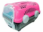 Up to 17 lbs - Portable Pet Carrier – Ventilated Travel Crate for Cats/Dogs