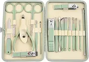 Nail Clippers 18 Piece Set Nail Scissors 18 Piece Set Nail Art Tools Gifts,18PCS