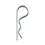 Pinnacle 3/16 x 1/4" Zinc Plated R Clip - 6 Pack