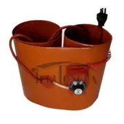 110V 10"X47.52" Temperature Control Oil Drum Heater Rubber Silicone Heater