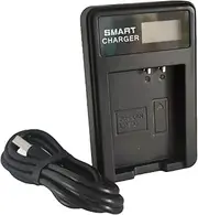 MaD Cameras LP-E10 Battery Charger for Canon EOS 1100D 1200D 1300D 2000D 4000D Rebel T3 T5 T6 T7 T100 Kiss X5 X50 X80 X90 75cm USB Cable