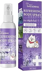 10 Mist Deodorizing Pet Spray 50ml - Dog Spray for Smelly Dogs and Puppies - Long Lasting Dog Deodorizing Spray Dog Perfume Spray Matx-au