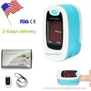 US LED Fingertip Pulse Oximeter Finger Blood Oxygen SPO2 PR Instant Read Monitor