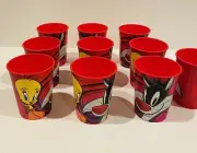Technimark - Sylvester & Tweety Bird 16 Oz Plastic 10 Cups - 1PCU5193