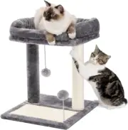 Cat Scratching Post Bed, Featuring Scratch Posts Pads Play Ball Great for Kitten