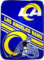 NFL Team Logo Slant Raschel Throw Blanket, 60" x 80"