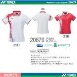 (預購)日本代購 YONEX YY 羽球服 網球服 比賽服 選手服 排汗衣 20679 JP 日本境內版 中國隊 女用