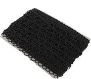 Angoily Elegant Wavy Lace Ribbon for Formal Wedding Elastic Button Loop Trim 10m DIY Craft Trim