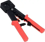 RJ45 Crimping Tool, Ethernet Crimper Pass Through CAT6 CAT5E Ethernet Wire Crimper Steel Electrical Electronic Tools Punch Down Tool Ethernet Crimping Tool (-1011230359812)