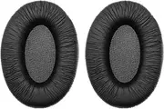eMagTech 1 Pair Earpads Compatible with Sennheiser HD280 Pro Headphones Replacement Leather Soft Foam Ear Cushions Headset Repair Parts Black