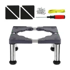 Mini Fridge Stand 4 Strong Feet Refrigerator Washing Machine 9.4"-10.6" Height