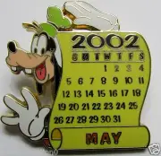 Disney DS 12 Months of Magic Calendar May Goofy Pin