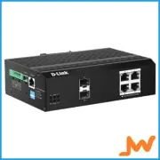 D-Link 6-Port Gb Industrial Smart Managed PoE Switch With 4-PoE