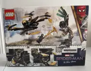 RETIRED LEGO Marvel Super Heroes: Spider-Man’s Drone Duel(76195)-2 Mini Figs-NEW