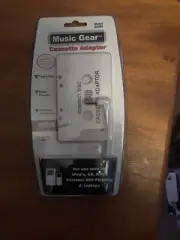Music Gear Cassette Adapter model G0059 New Package Sealed